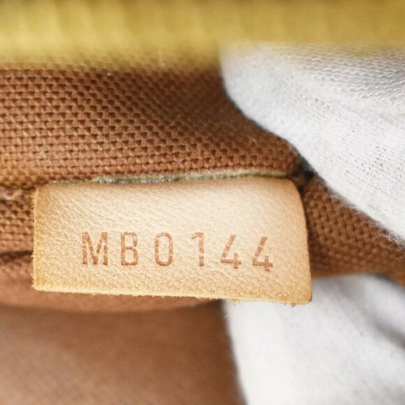 Auth LOUIS VUITTON Tivoli PM Hand Bag Monogram Leather Brown France - Picture 7 of 16